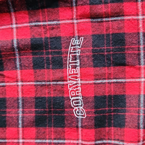 Plaid flannel corvette pj pants 2x - Picture 2 of 4